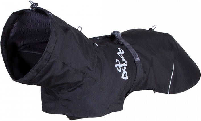 Hurtta For Zooplus Bare Regenjas Coal ca. 30 cm Ruglengte