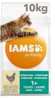 Iams 10% korting! Vitality droogvoer 10 kg Adult Light/Sterilised