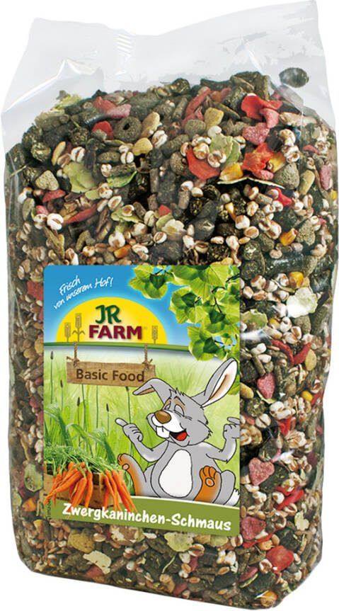 JR Farm Gemengd pakket voer, hooi, kruidenmening en snack set