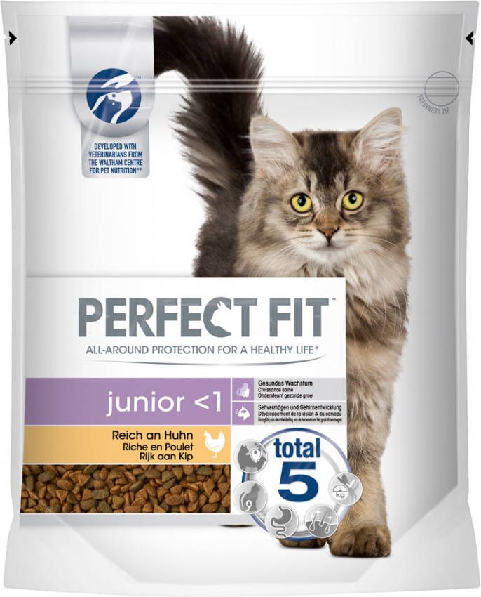 Perfect Fit Droogvoer Junior Kattenvoer Kip 750 g
