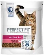 Perfect Fit Active 1+ Rijk aan Rund Voordeelpakket 5 x 1, 4 kg
