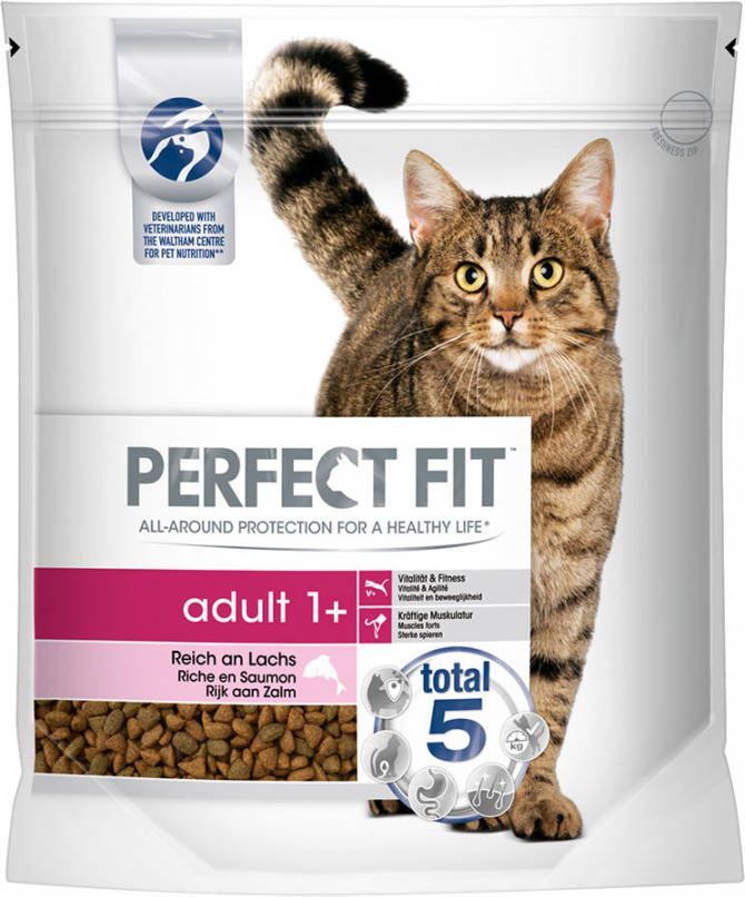 Perfect Fit 15% korting! natvoer Adult 1+ Rijk aan Zalm(2, 8 kg )