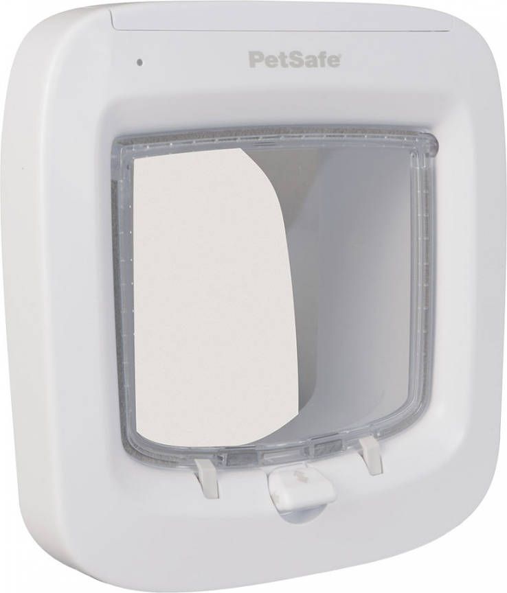 Petsafe Dierenluik Microchip Kattenluik 22.5x14x25.1 cm Wit