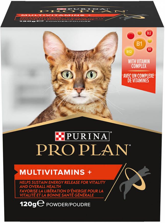 Pro Plan 2x120g Cat Adult & Senior Multivitamin Supplement Poeder Kat