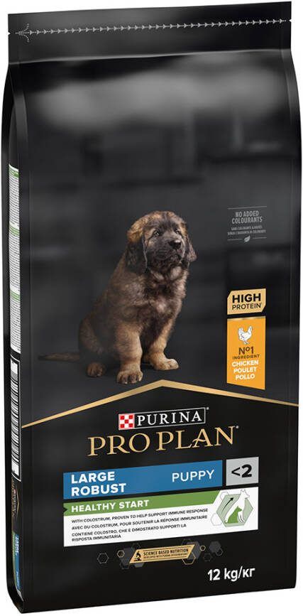 Pro Plan Purina Bonusbag 10+2 kg/12+2 kg Large Puppy Robust Kip & Rijst OPTISTART(12 kg )