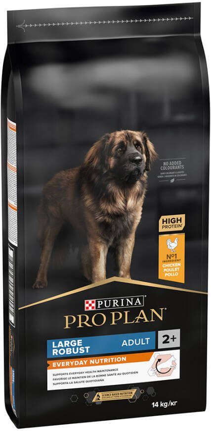Pro Plan Extra voordelig! 16, 5 kg Purina hondenvoer Large Robust Adult Optibalance Kip & Rijst(16, 5 kg )