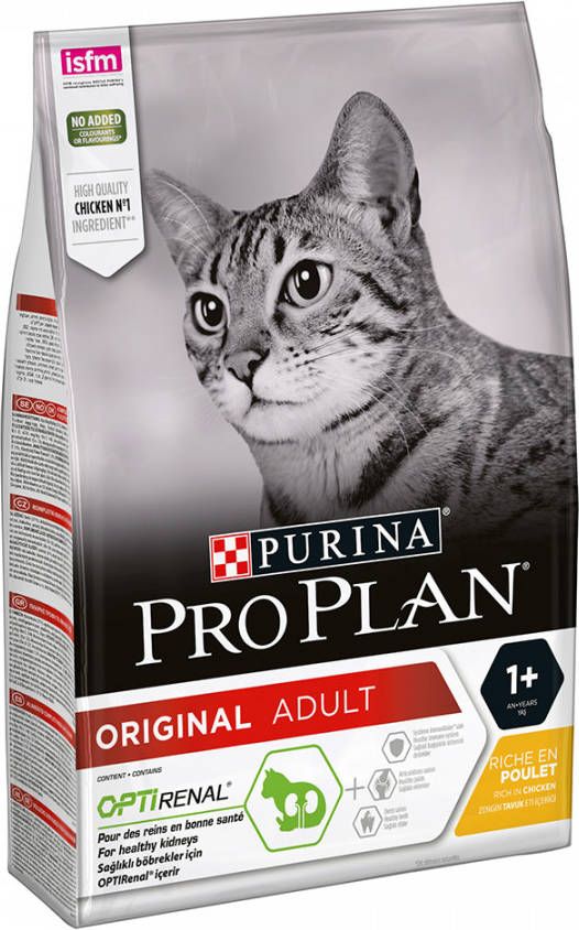 Pro Plan Delicate Adult 1+ Optidigest kalkoen kattenvoer 2 x 10 kg + Gratis 4 x Felix Party Mix Snacks