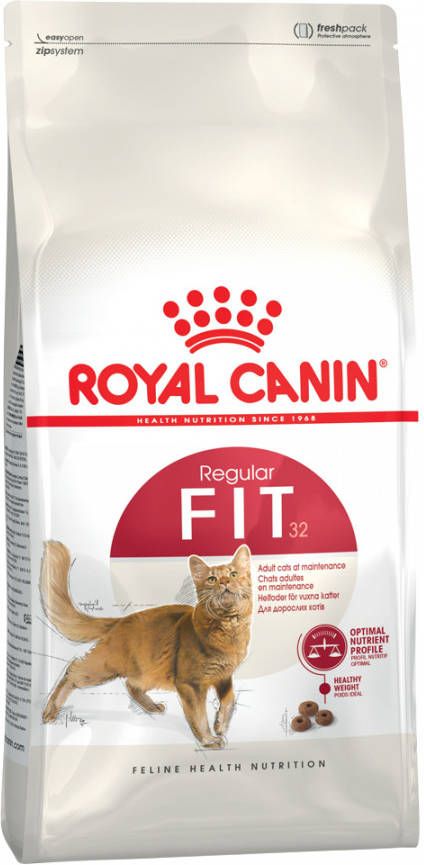 Royal Canin 15% korting! Kattenvoer Regular Fit 32