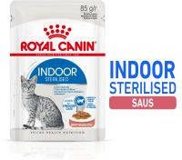 Royal Canin 36 + 12 gratis! 48 x 85 g Kattenvoer Indoor Sterilised in Saus