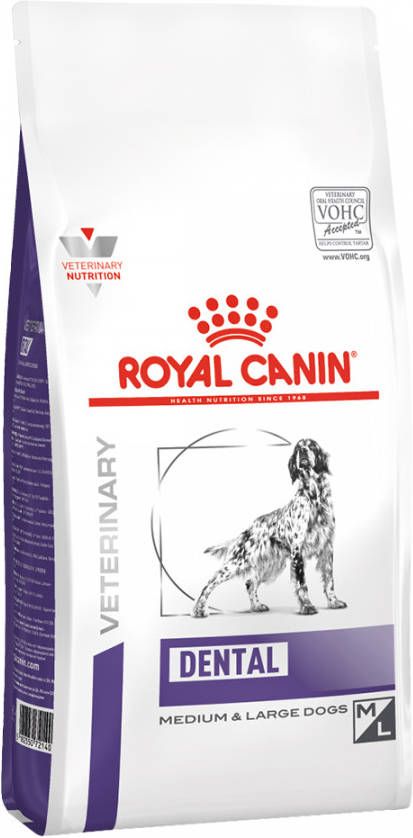 Royal Canin Veterinary Diet Dental Medium&Large Breed Adult Hondenvoer 13 kg