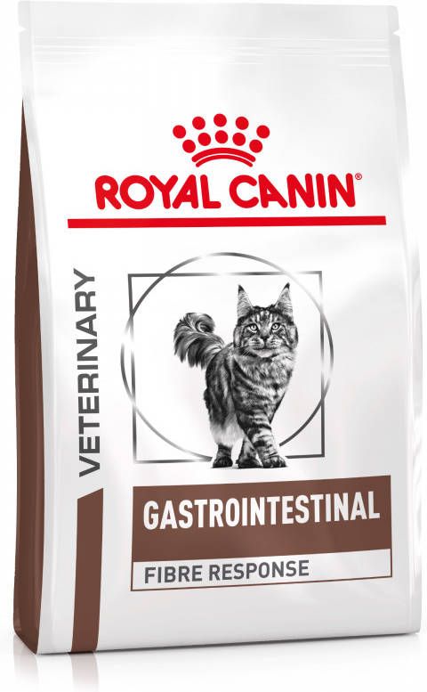 Royal Canin Veterinary Gastroinstestinal Fibre Response kattenvoer 2 x 400 gr