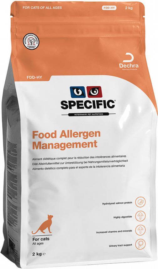 Specific 2x2kg Cat FDD HY Food Allergen Management Hondenvoer
