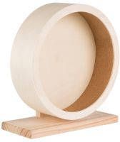 TRIXIE Ø, 21cm Houten Loopwiel voor Kleine Knaagdieren