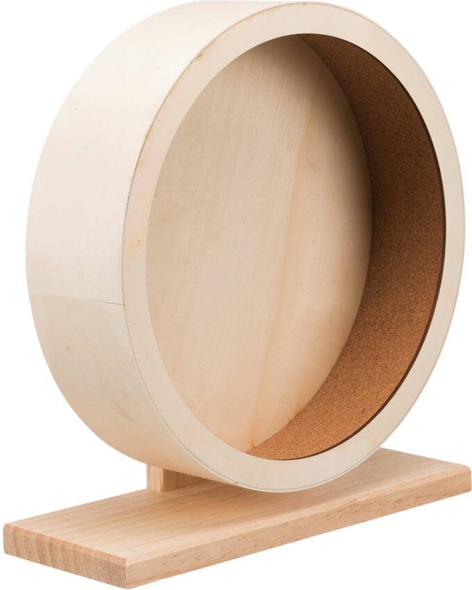 TRIXIE Ø, 33cm Houten Loopwiel voor Kleine Knaagdieren