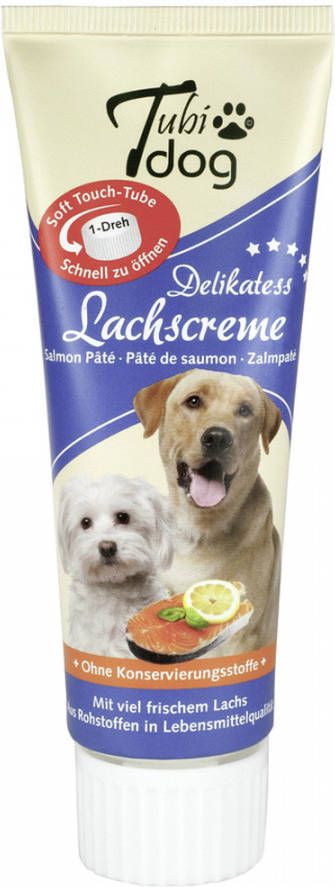 TubiDOG 3x75g Gevogeltecrè, me Hondensnacks