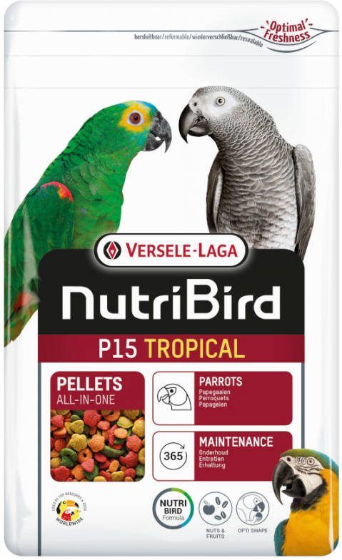 Versele Laga Nutribird P15 Tropical Papegaai Vogelvoer 10 kg