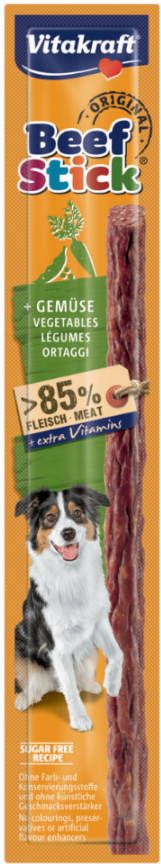 Vitakraft 20% korting! 25 x 12 g Beef Sticks®, Groenten
