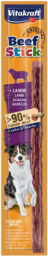Vitakraft 20% korting! 25 x 12 g Beef Sticks®, Lam