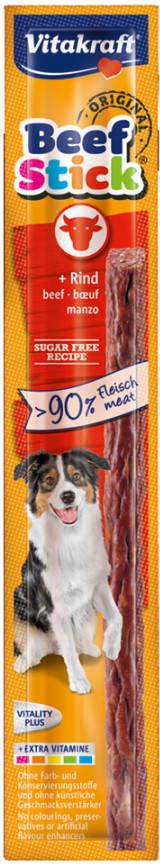 Vitakraft 20% korting! 25 x 12 g Beef Sticks®, Rund