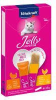 Vitakraft Jelly Lovers Mp 6x15 g Kattensnack Kip&Kalkoen