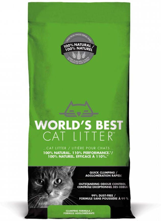 World's Best 6, 35kg Cat Litter Kattenbakvulling